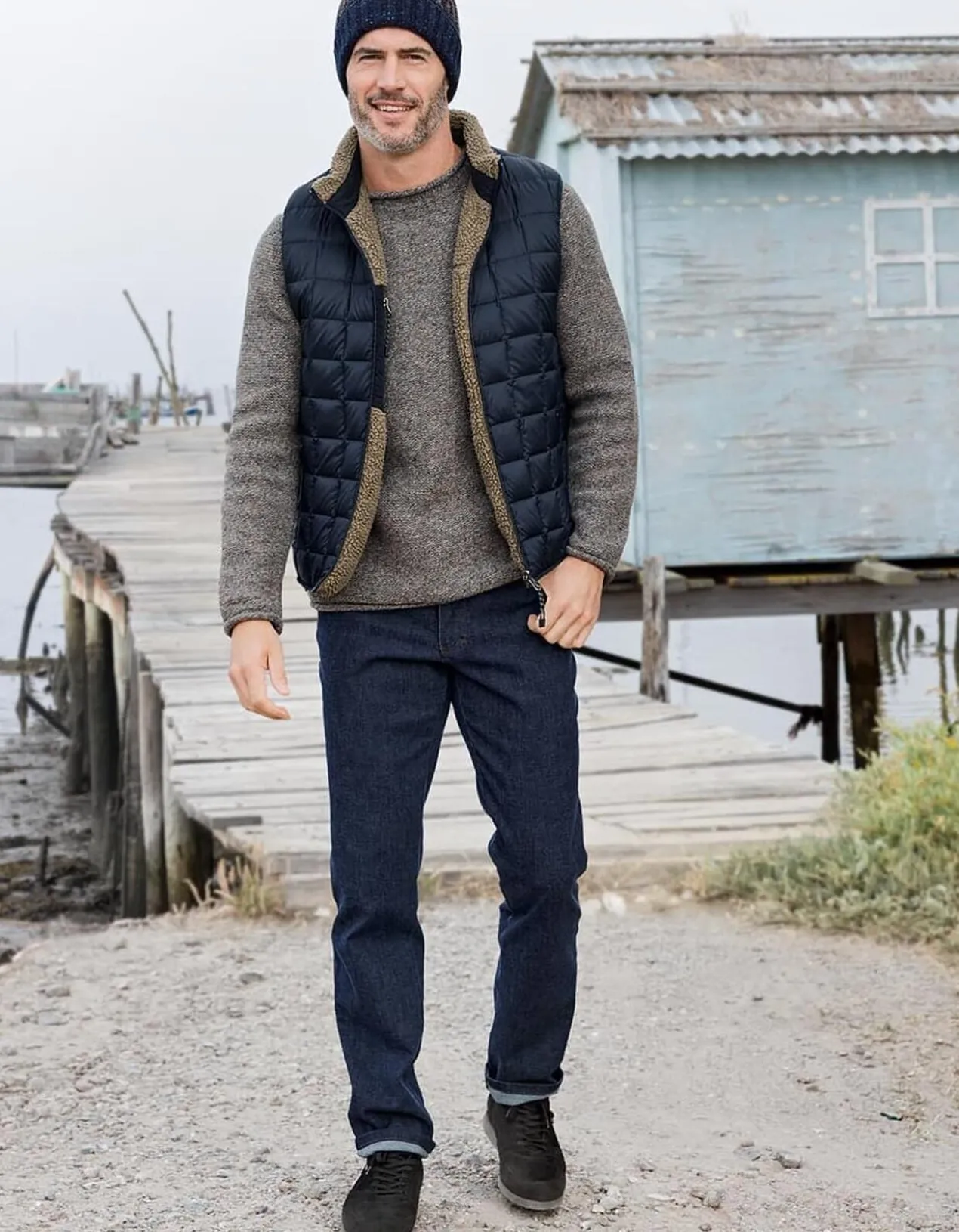 Fisherman Herren Donegal-Pullover