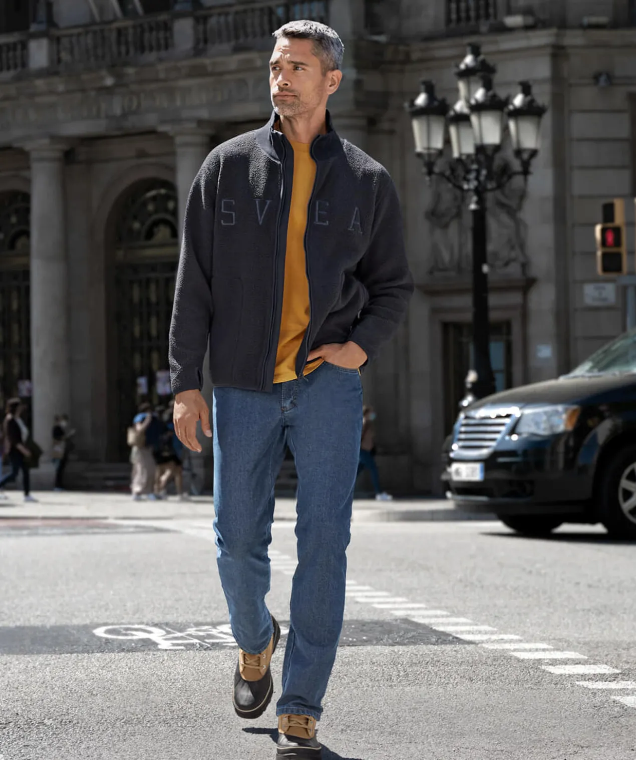 Five-Pocket-Thermo-Jeans
