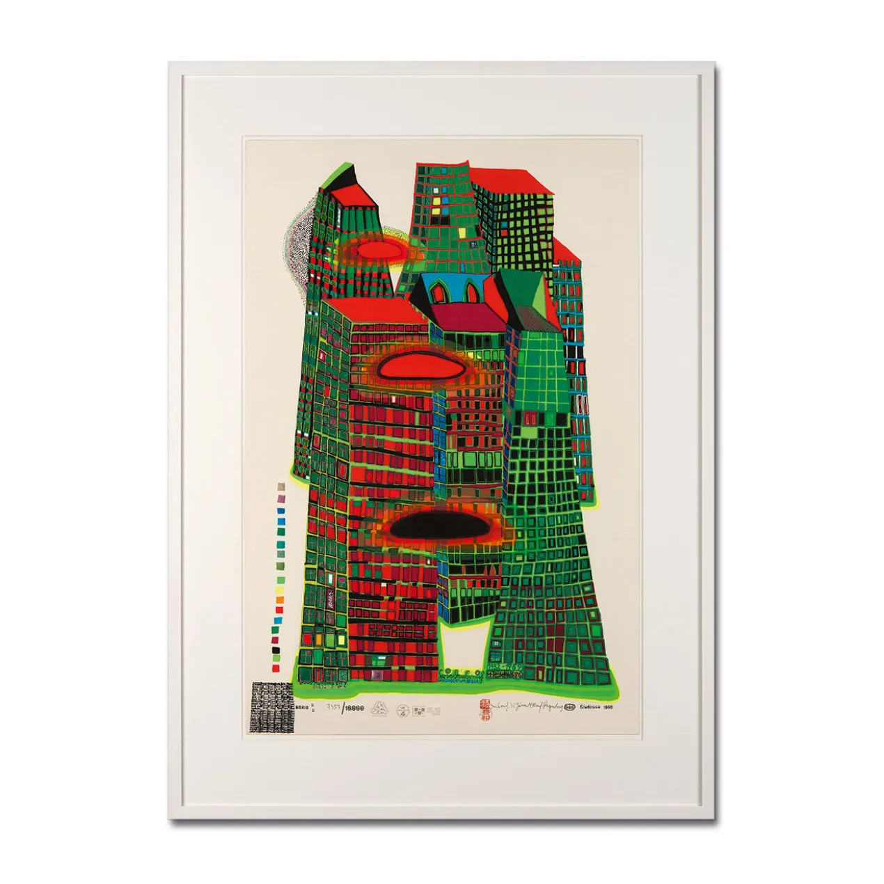 Friedensreich Hundertwasser – Good Morning City HWG41