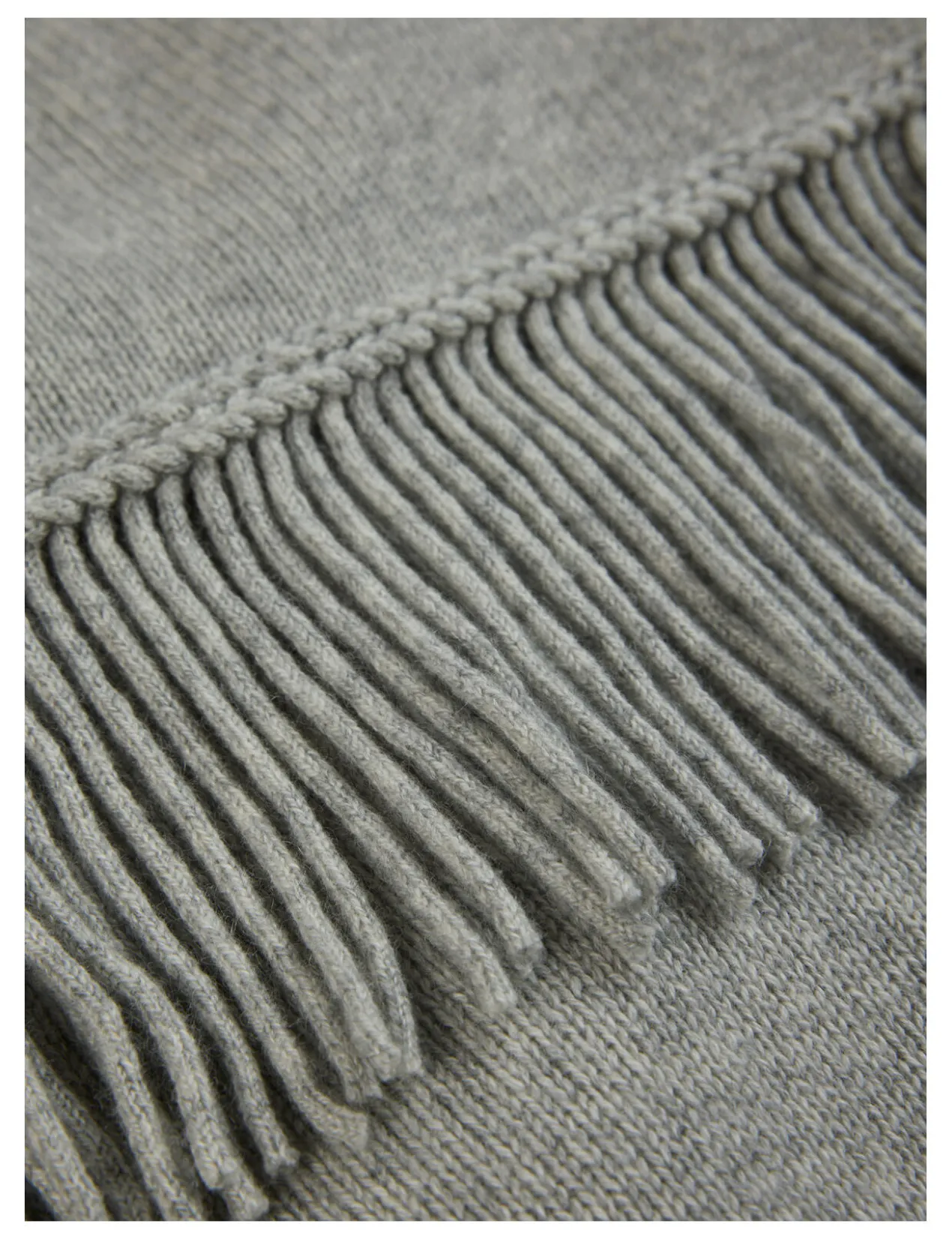 FTC SeaCell®-Kaschmir-Fransenpullover
