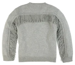 FTC SeaCell®-Kaschmir-Fransenpullover