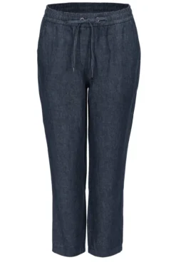 Gardeur Indigo-Leinen-Joggpants