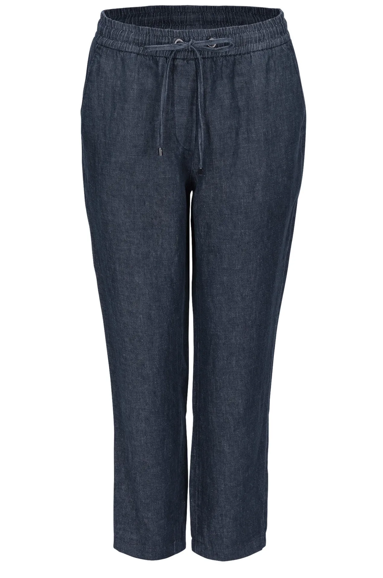 Gardeur Indigo-Leinen-Joggpants