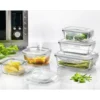 Glas-Frischeboxen, 5er-Set