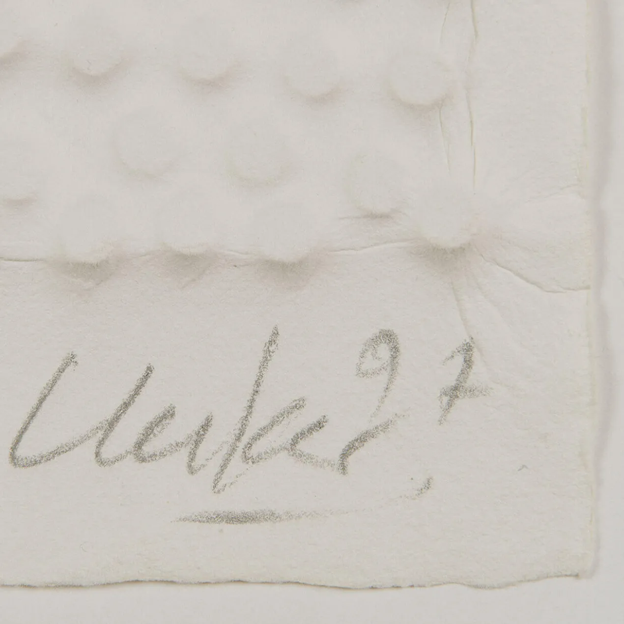 Günther Uecker – Archäologie des Reisens, 1997
