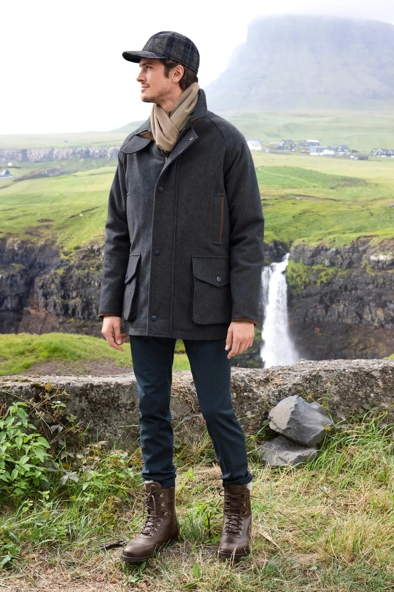 Gore-Tex®-Wollkappe