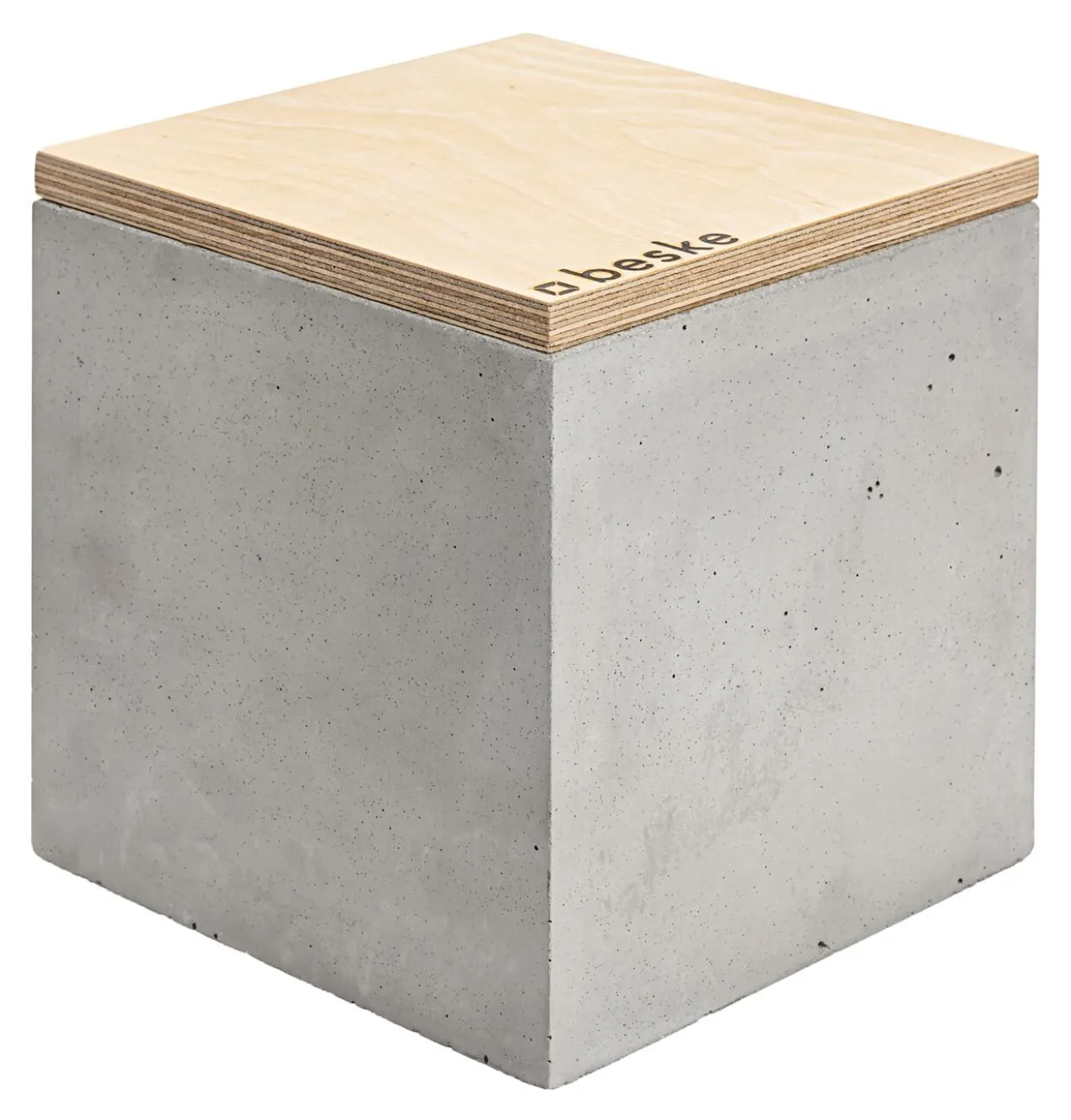 Handgefertigtes Beton-Wachslicht