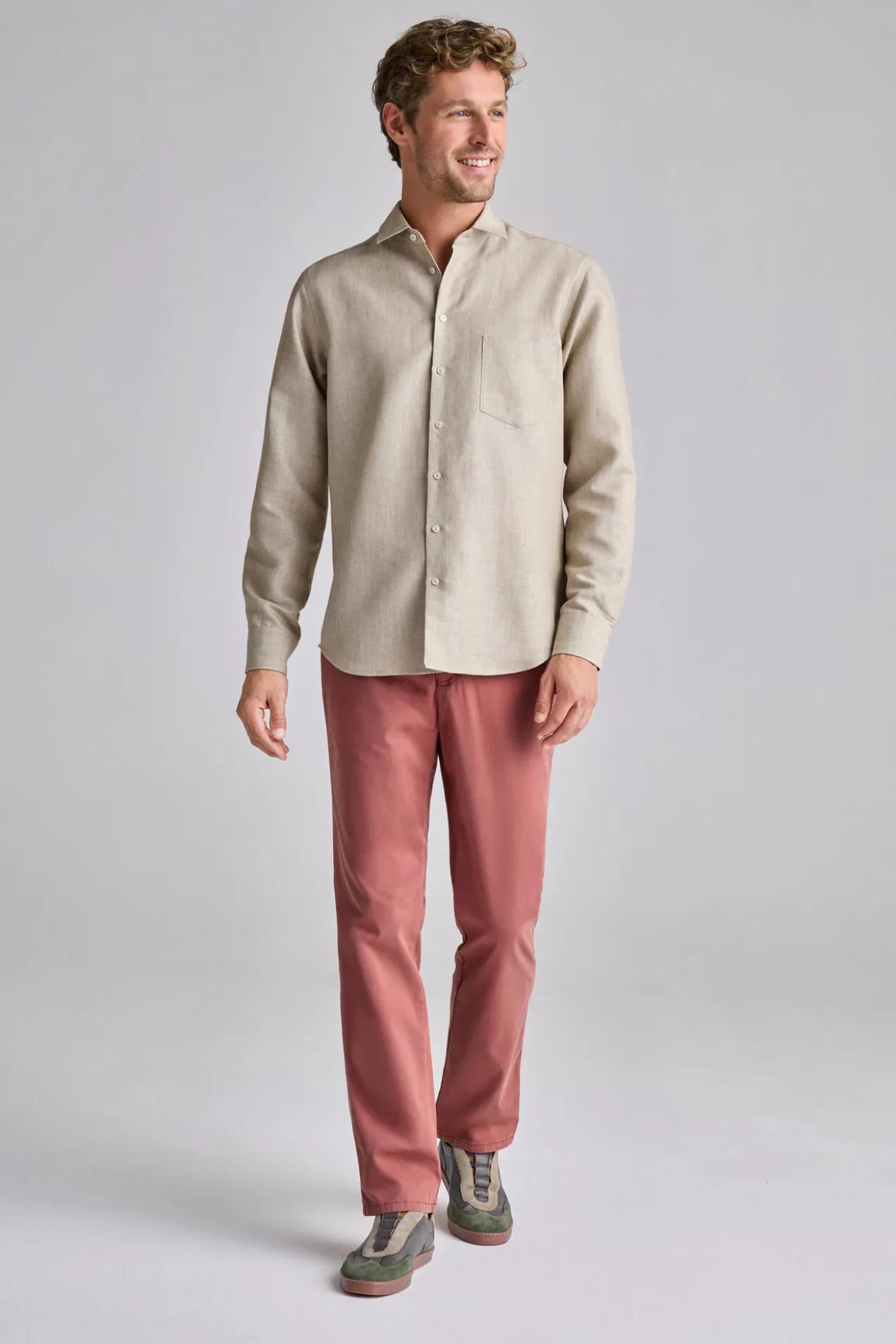 Hanf-Merino-Hemd