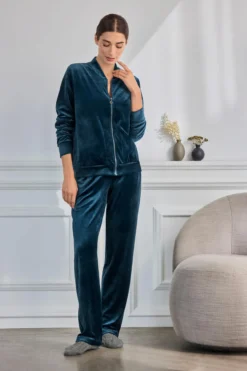 Hanro Loungewear-Samt-Anzug