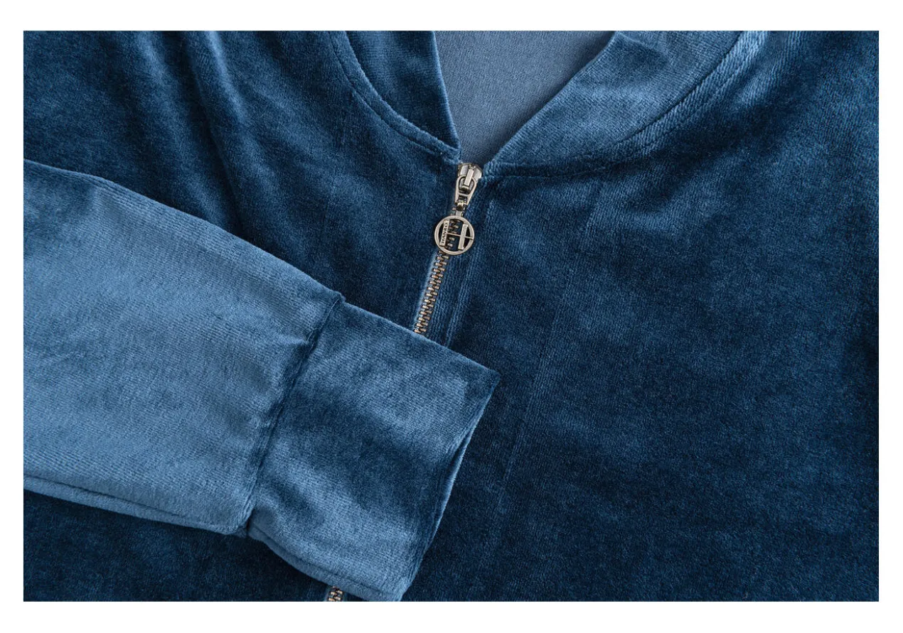 Hanro Loungewear-Samt-Anzug
