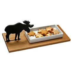 Hasen-Kresseschale oder Elch-Gebäckschale