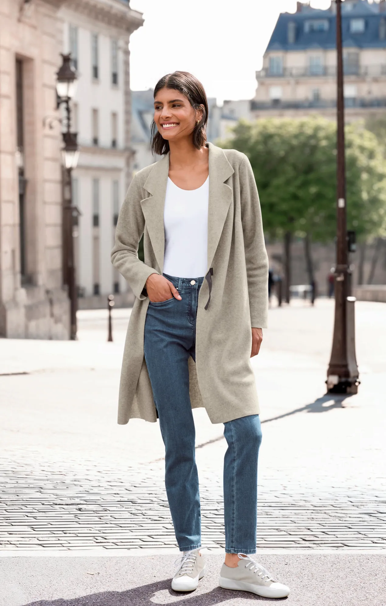 Henriette Steffensen Fleece-Kurzmantel