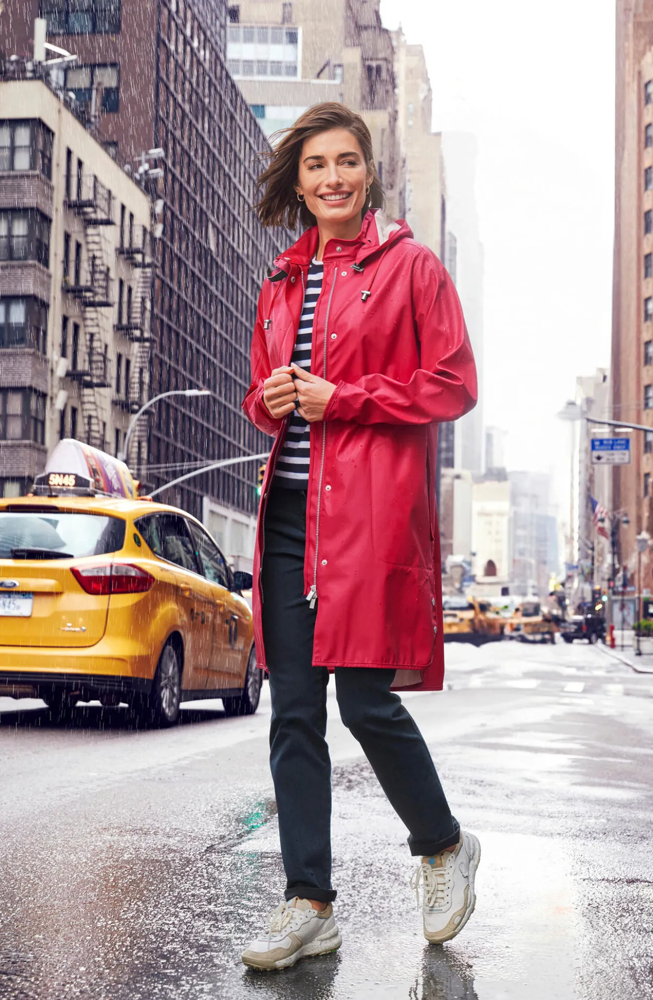 Ilse Jacobsen Red Raincoat