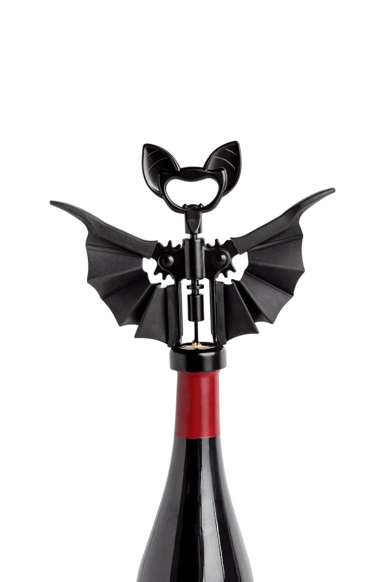 2-in-1-Fledermaus-Korkenzieher