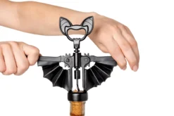 2-in-1-Fledermaus-Korkenzieher