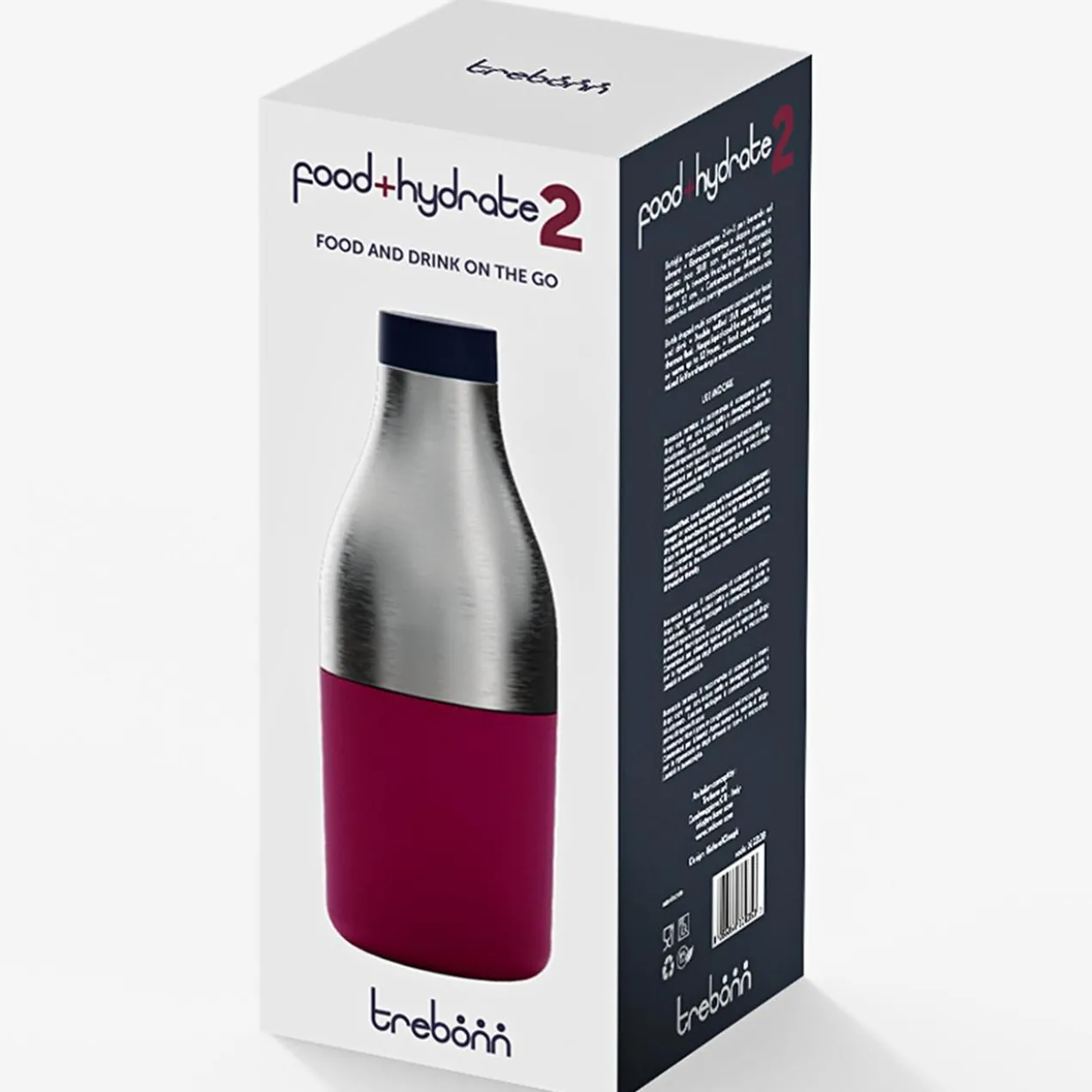 2-in-1 Lunchcontainer/Trinkflasche