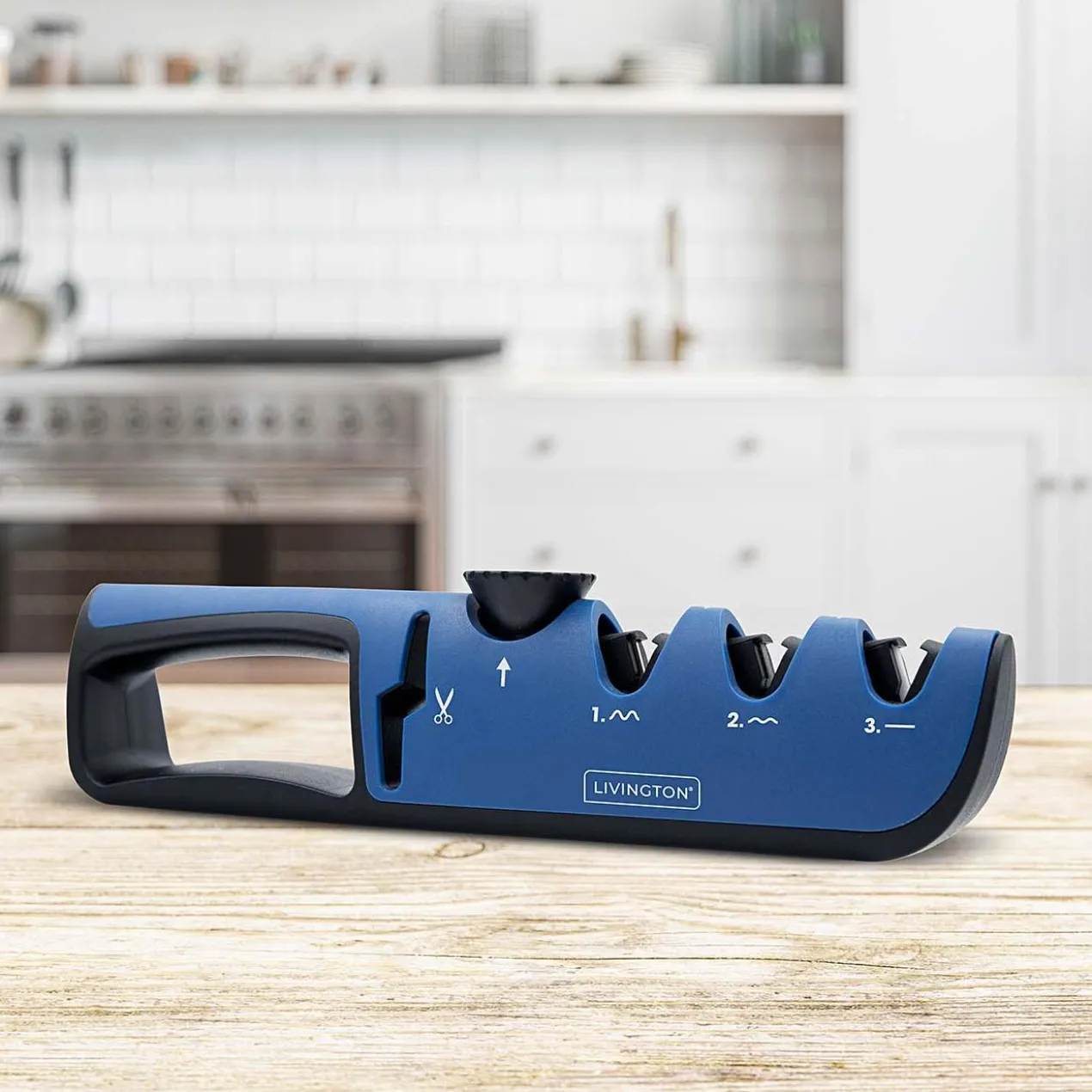 3-in-1 Messer-/Scherenschärfer