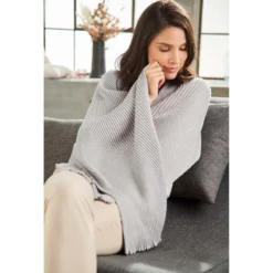3-in-1 Plissee-Stola