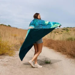 3-in-1 Recycling-Reisedecke