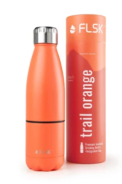 Isolierflasche mit Becher