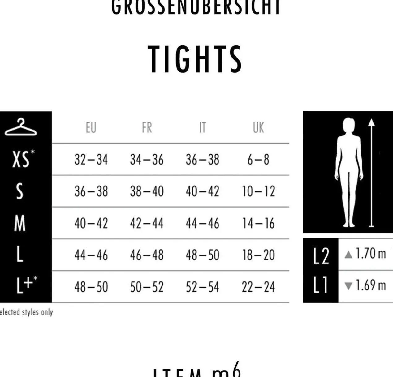 Item m6 Contouring-Strumpfhose