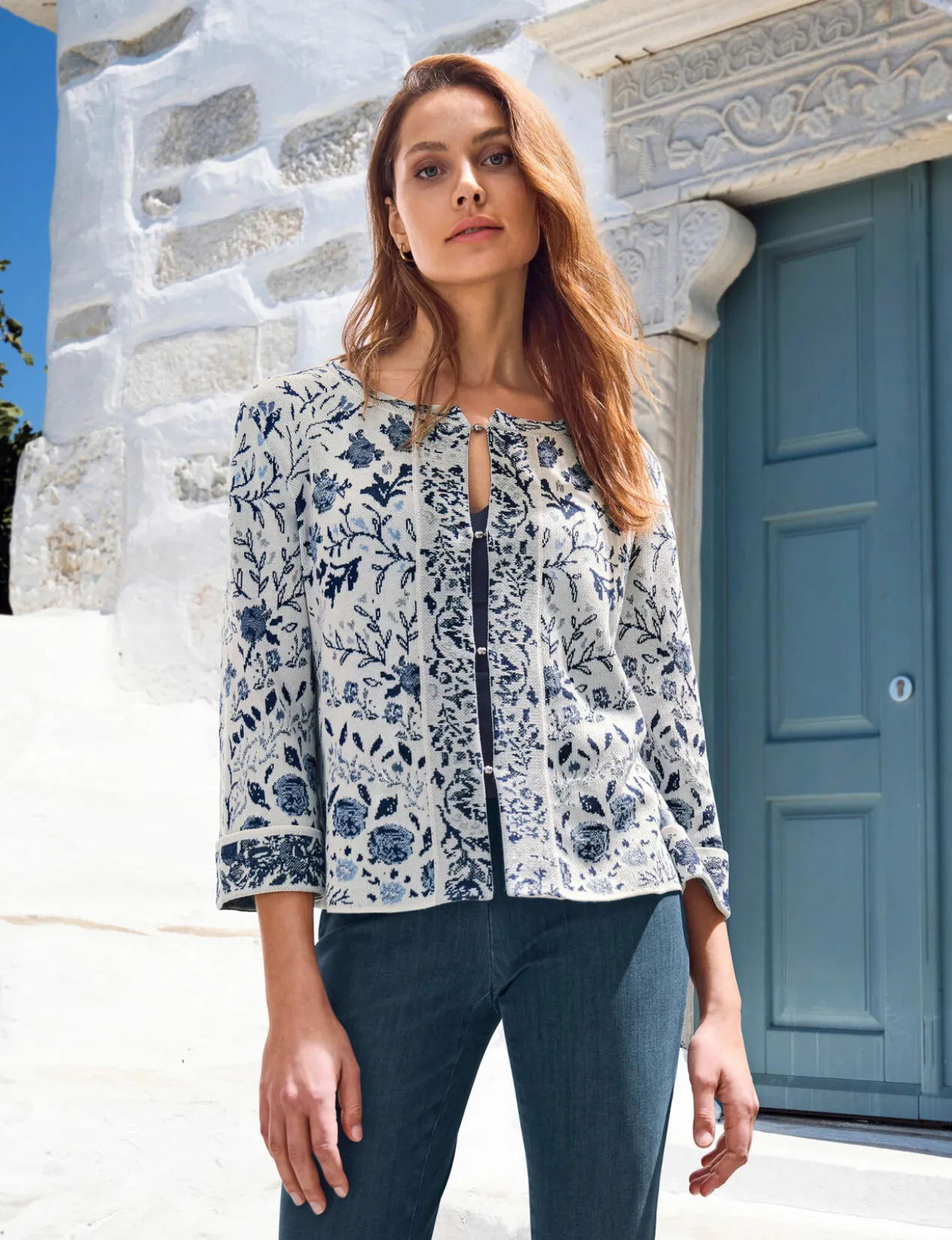 IVKO Floral-Cardigan