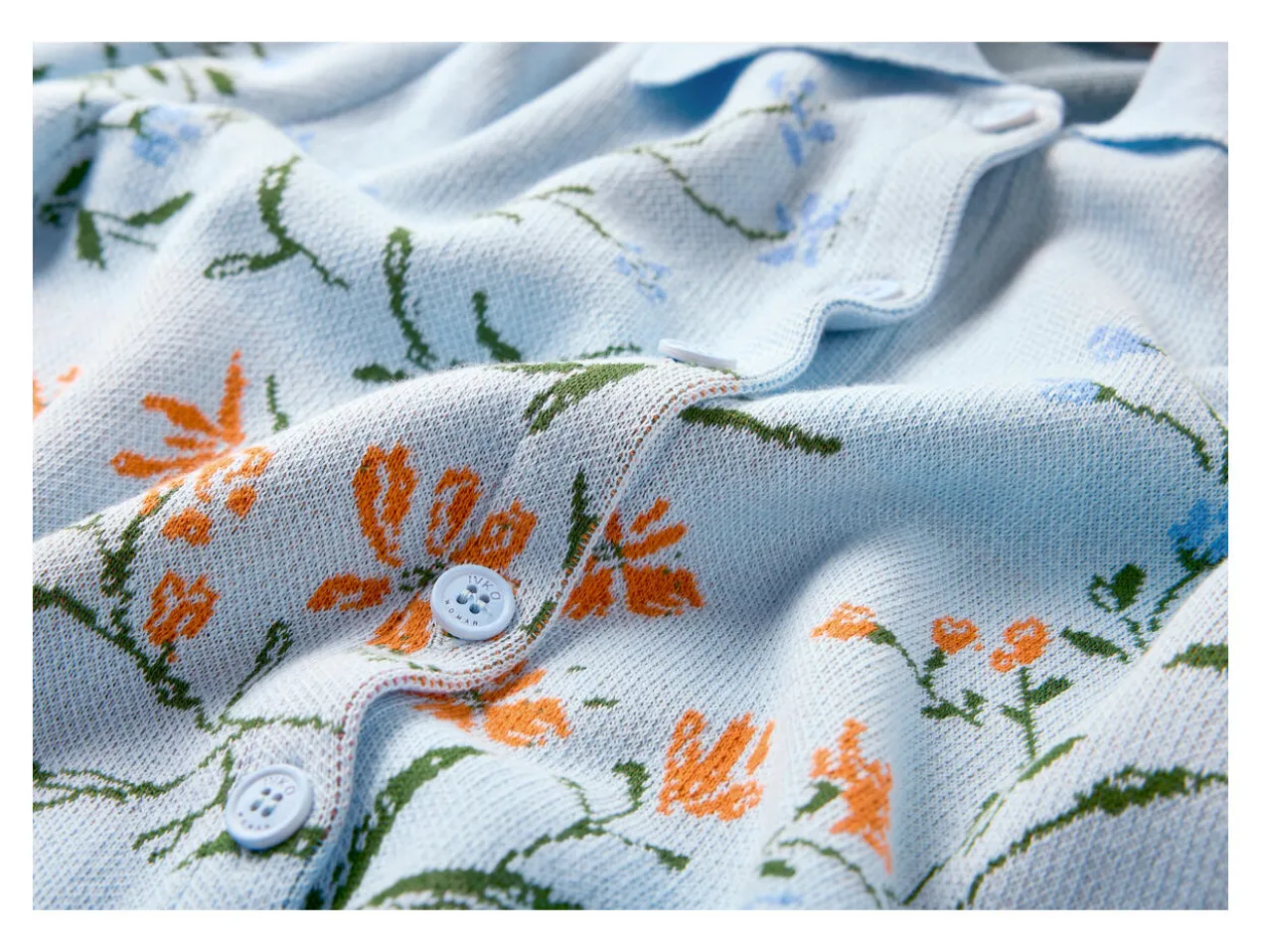 IVKO Jacquard-Strickpolo
