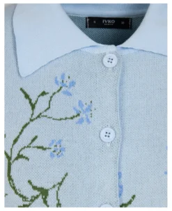 IVKO Jacquard-Strickpolo