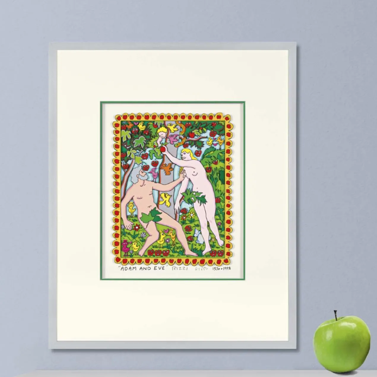 James Rizzi – Adam and Eve