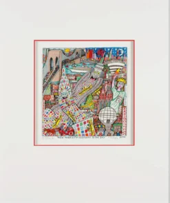 James Rizzi – New York City – Highway to the Sky 2006