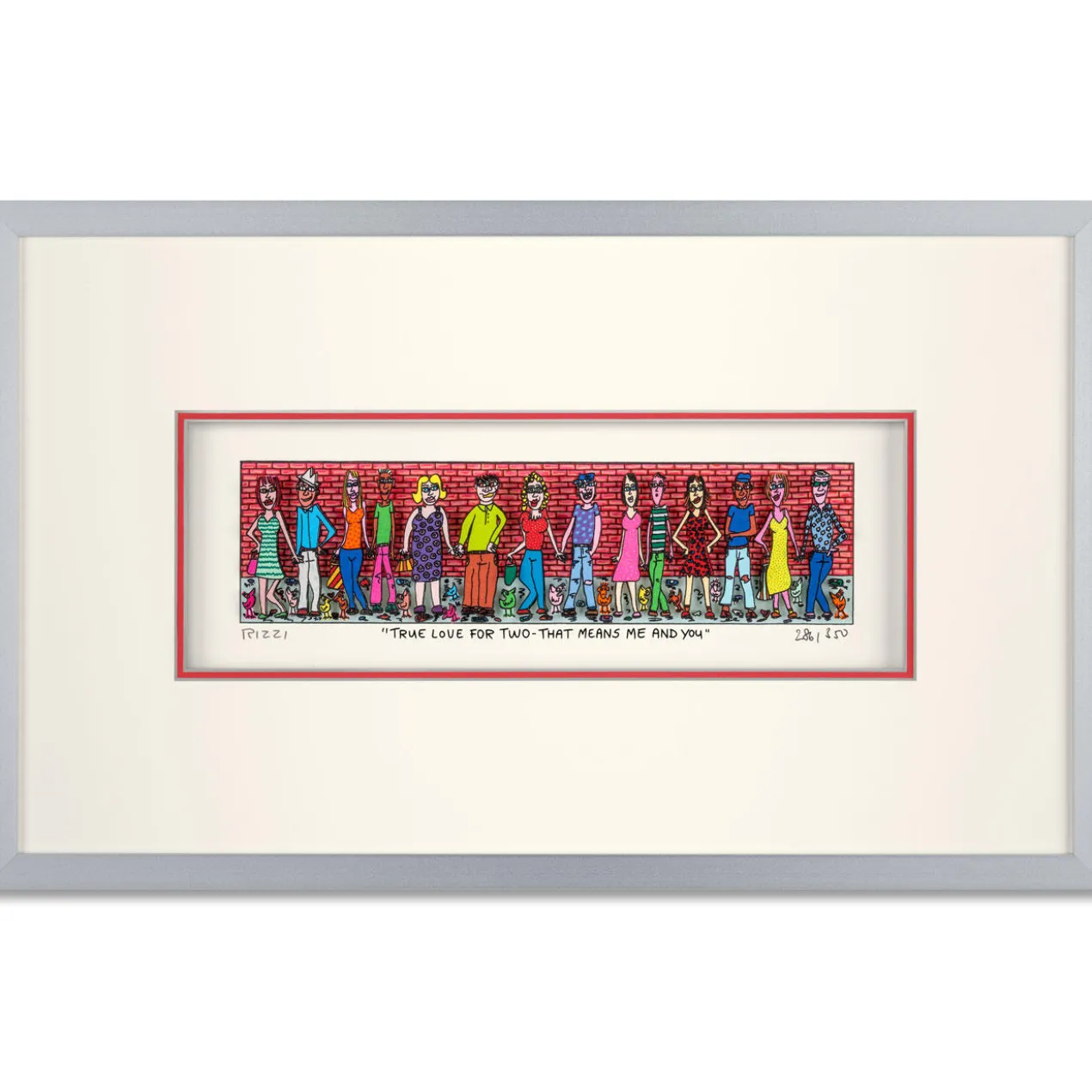 James Rizzi – True love for two - That means me and you