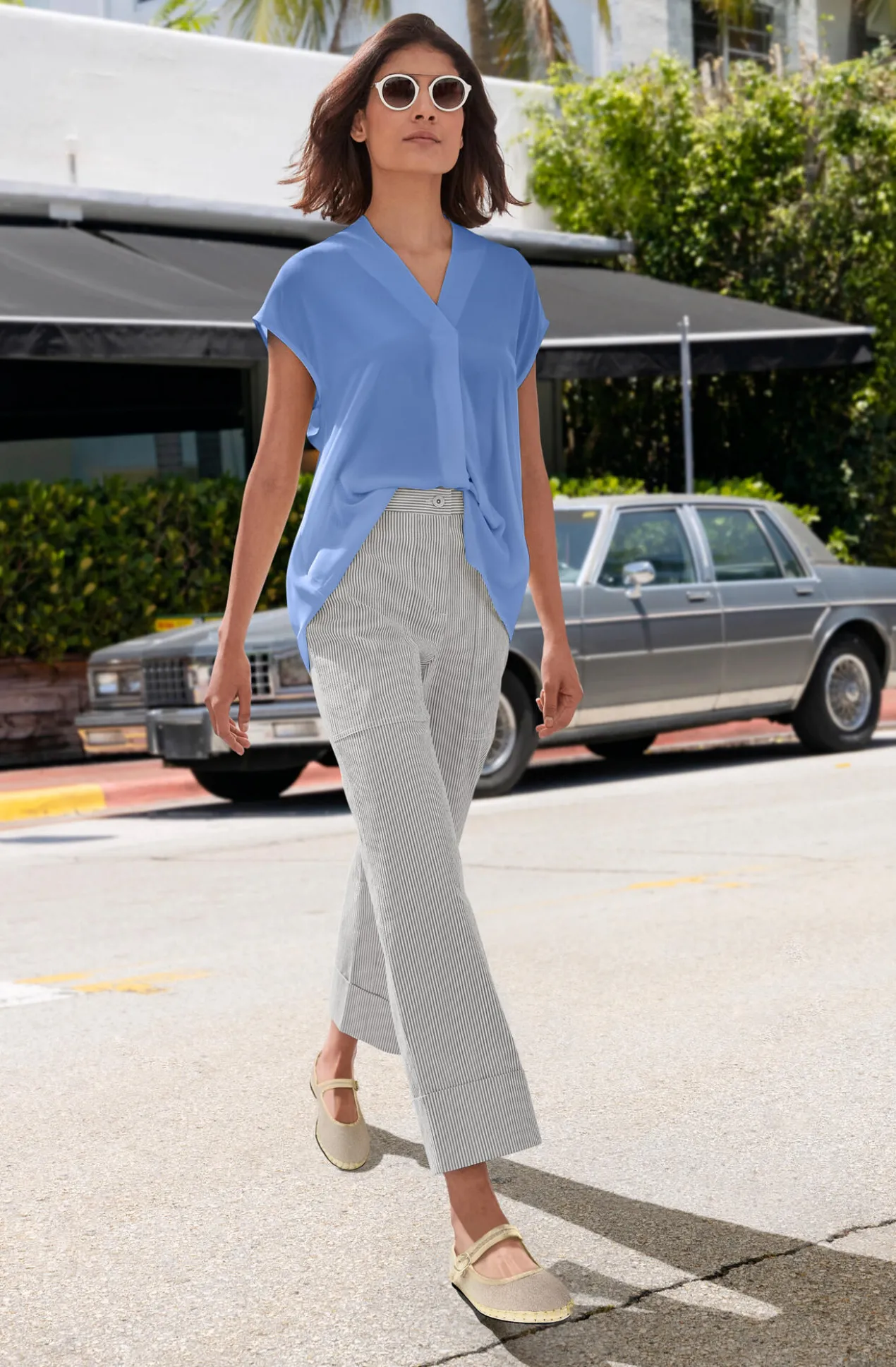 Janice & Jo Sommer-Blusenshirt