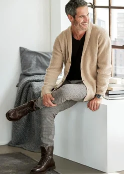 Junghans 1954 Kamelhaar-Cardigan