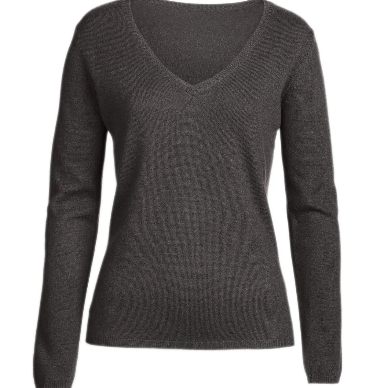 Junghans 1954 Kaschmir V-Pulli oder Rolli, Damen