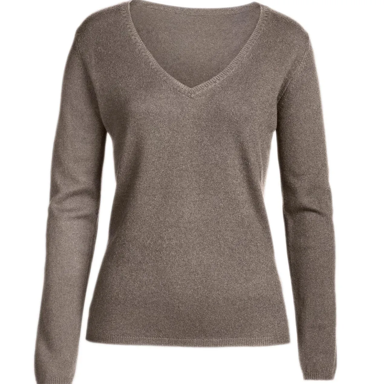 Junghans 1954 Kaschmir V-Pulli oder Rolli, Damen