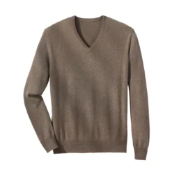 Junghans 1954 Kaschmir V-Pulli oder Rolli, Herren