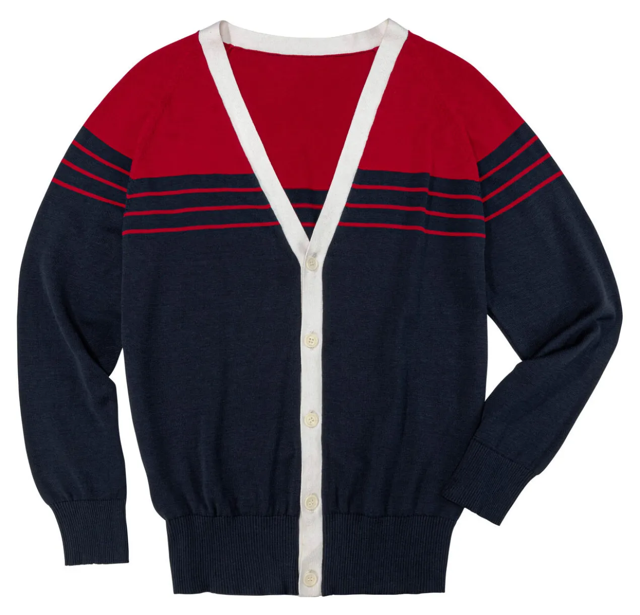 Junghans 1954 Maritimer Seiden-Cardigan