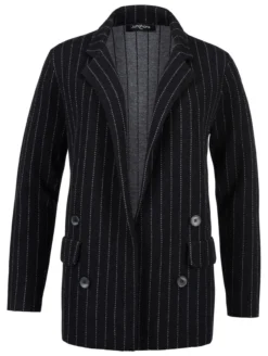 Junghans 1954 Nadelstreifen-Strickblazer