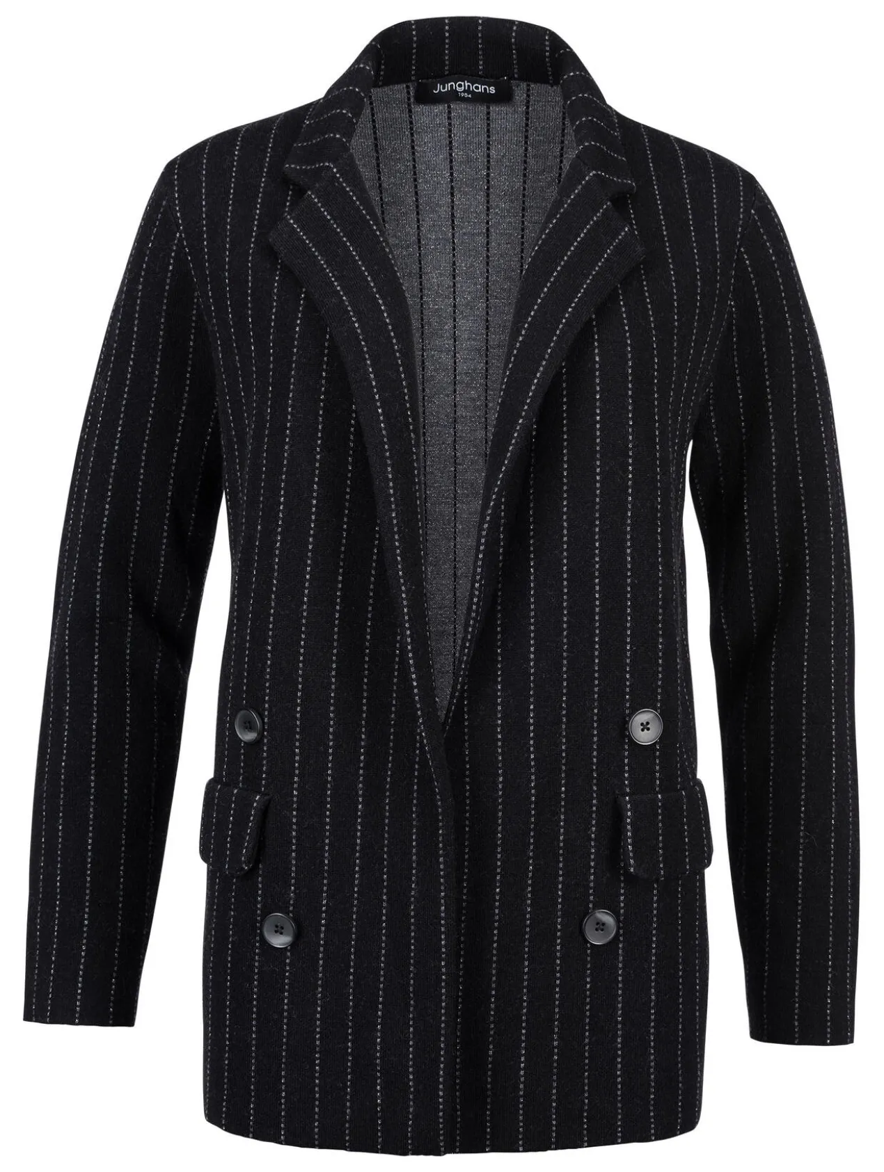 Junghans 1954 Nadelstreifen-Strickblazer