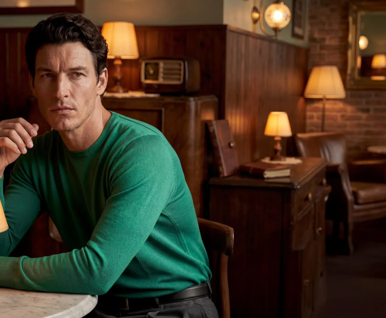 Junghans 1954 Seiden-Pullover