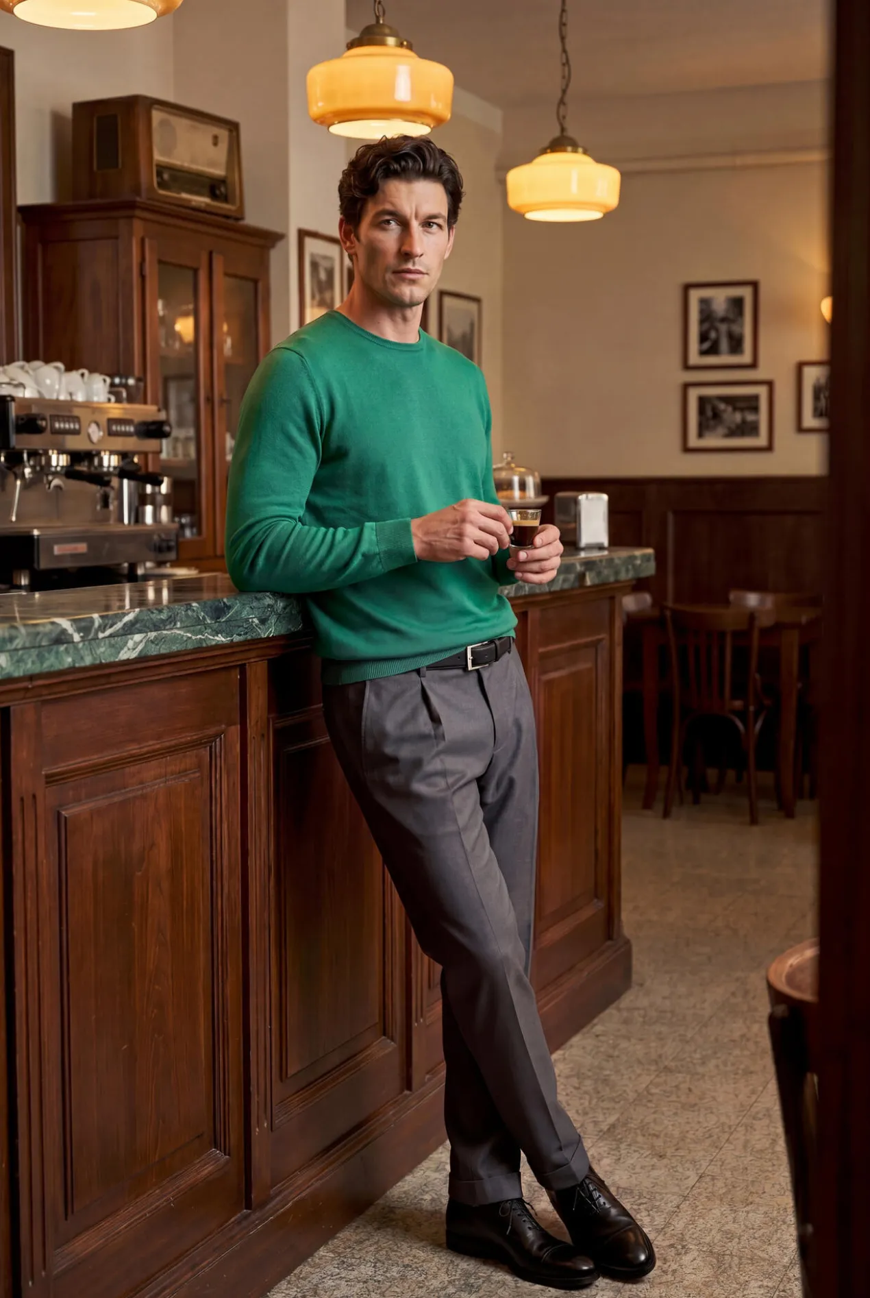 Junghans 1954 Seiden-Pullover
