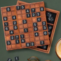 Kiefernholz-Sudoku