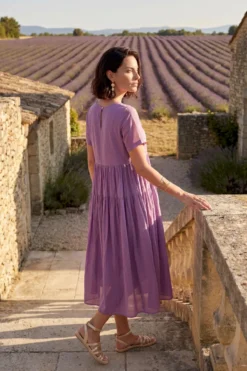 Kiltie Voile-Sommerkleid