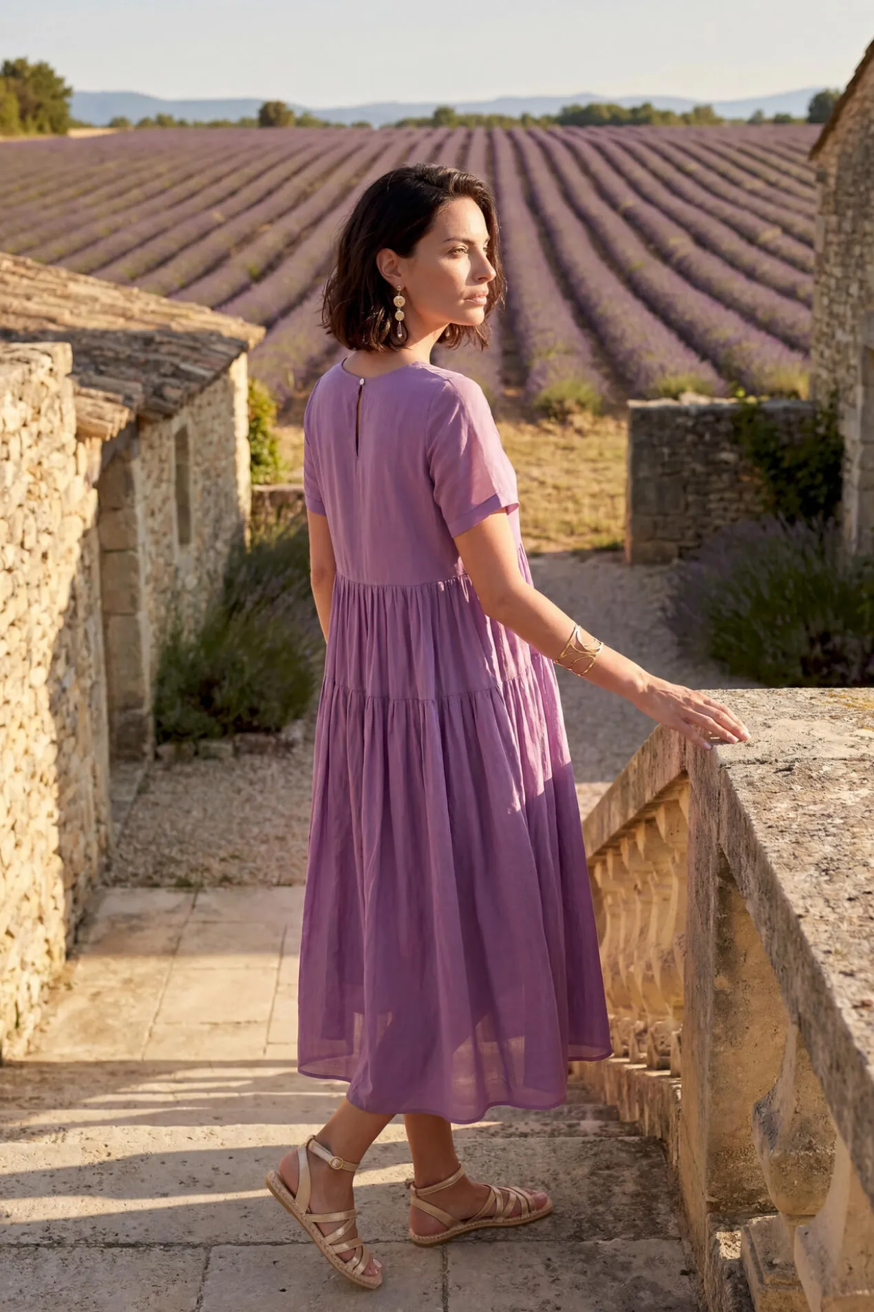 Kiltie Voile-Sommerkleid