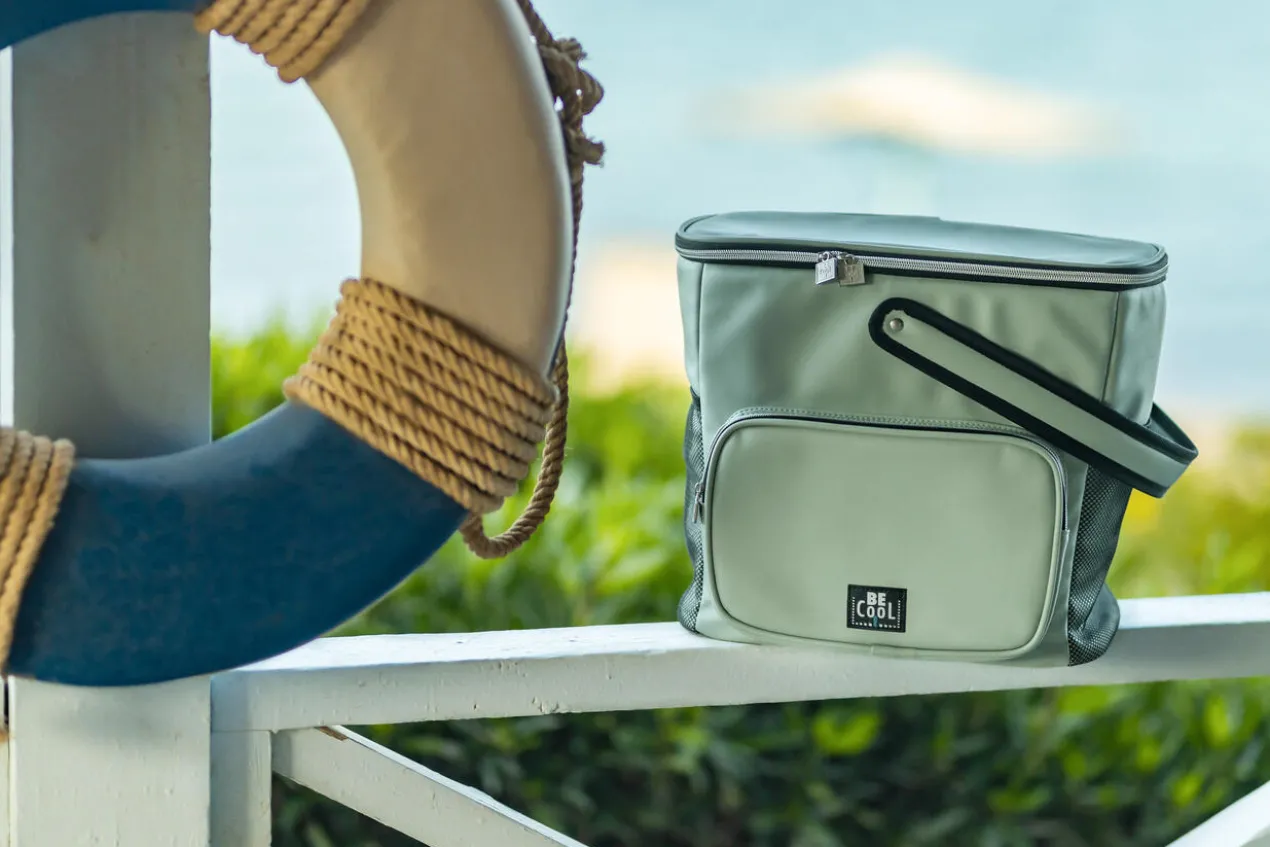 Komfortable Fahrradkorb-Kühltasche