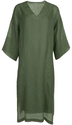 LaSalle Amsterdam Ramie-Kaftankleid