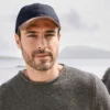 Leder-Tweed-Cap