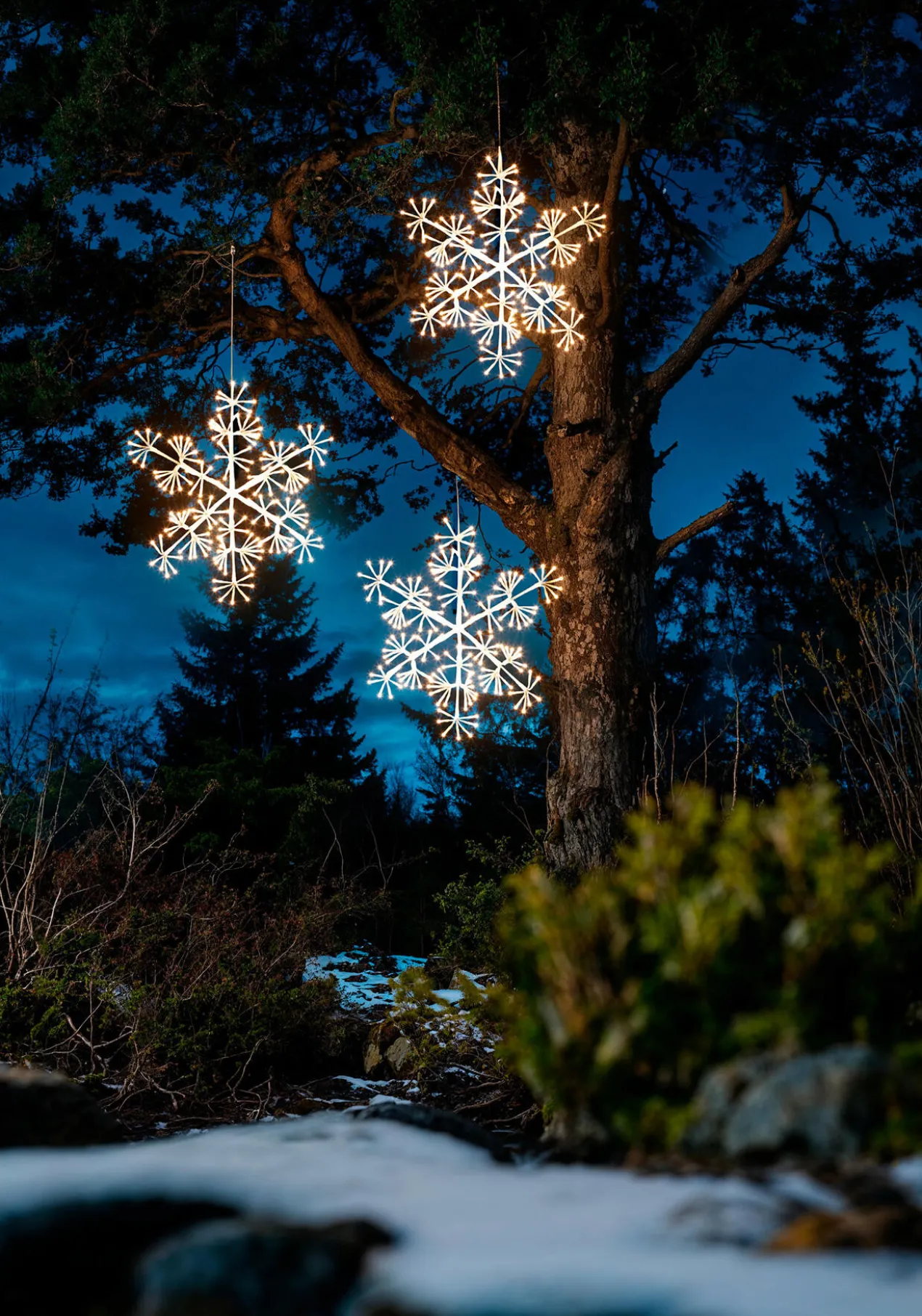 LED-Schneeflocke