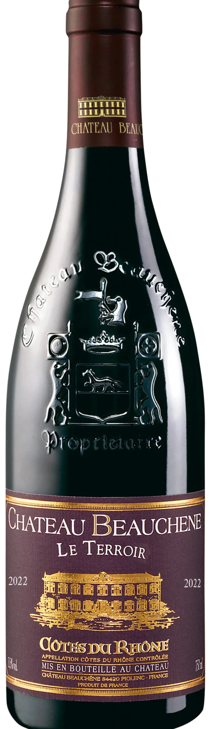 Le Terroir 2022, Château Beauchêne, Côtes du Rhône, Frankreich
