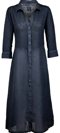 120% Lino Leinen-Kombi-Kleid